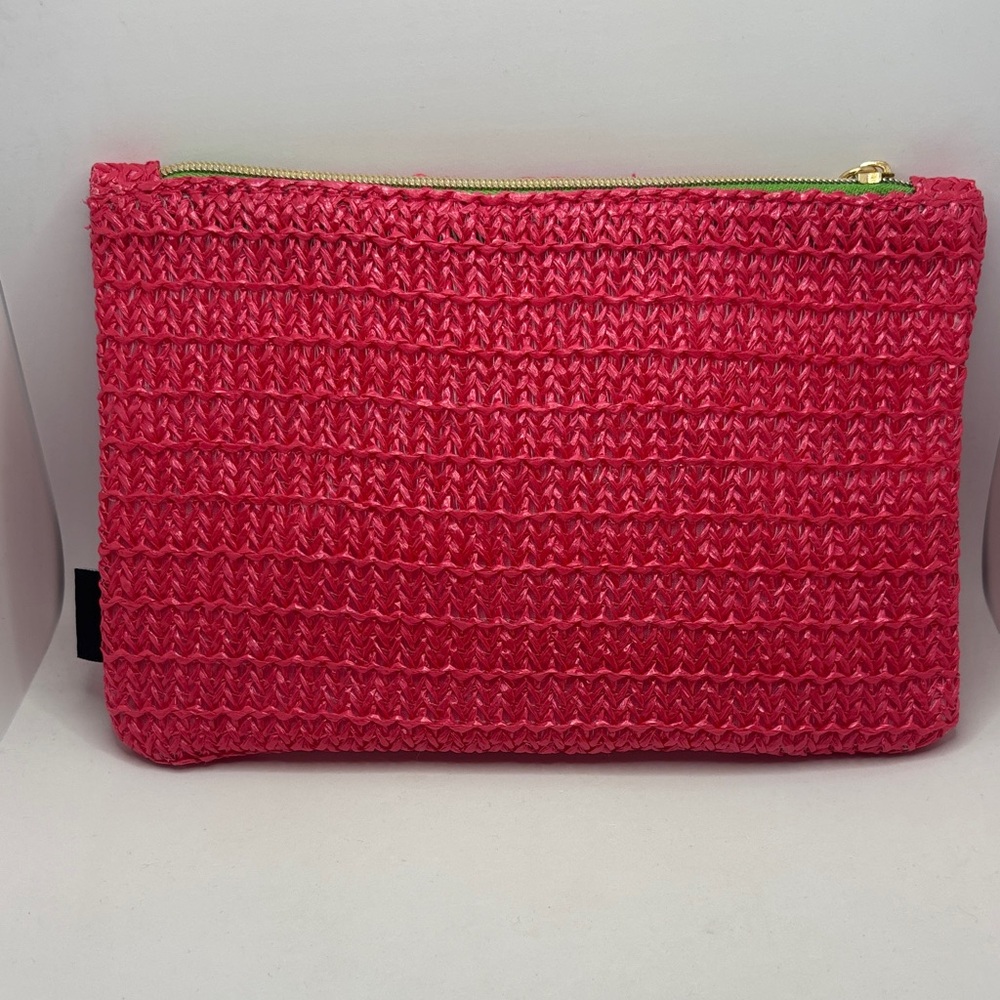 Ipsy Stylish Hot Pink Clutch Bag/Make Up Bag.  New - Picture 4 of 4